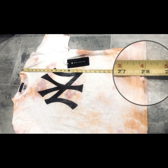 ❌SOLD❌🔥47🔥Distressed Tie Died SS T-Shirt-Measurements in Pics🔥 - Picture 11 of 14